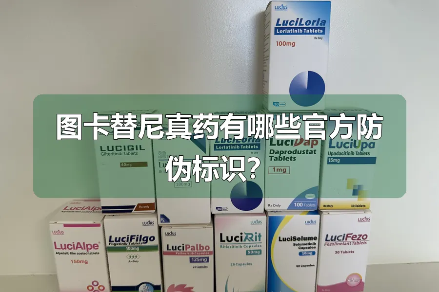 图卡替尼真药有哪些官方防伪标识?